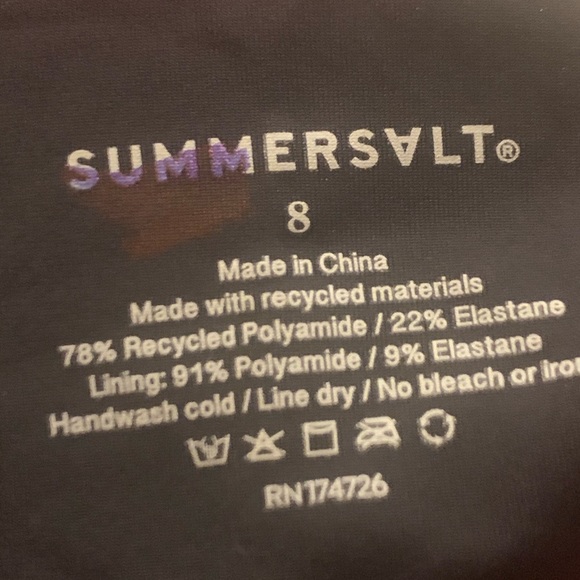 NWT Summersalt Powersuit One Piece Swim Suit - Picture 8 of 13